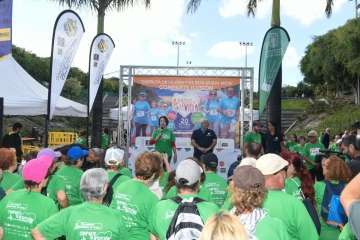  Unos 160 mayores de Telde dan un ejemplo de motivación en II carrera Pasos por la vida (Foto TA)